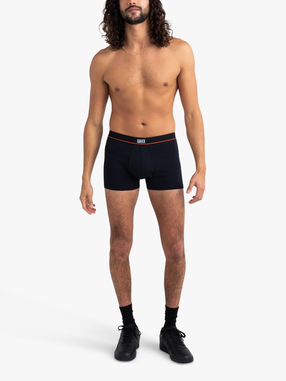 Buy SAXX Non Stop Relaxed Fit Trunks, Pack of 3, Black/Navy/White Online at johnlewis.com