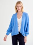 NRBY Misha Alpaca Wool Blend Cardigan, Blue