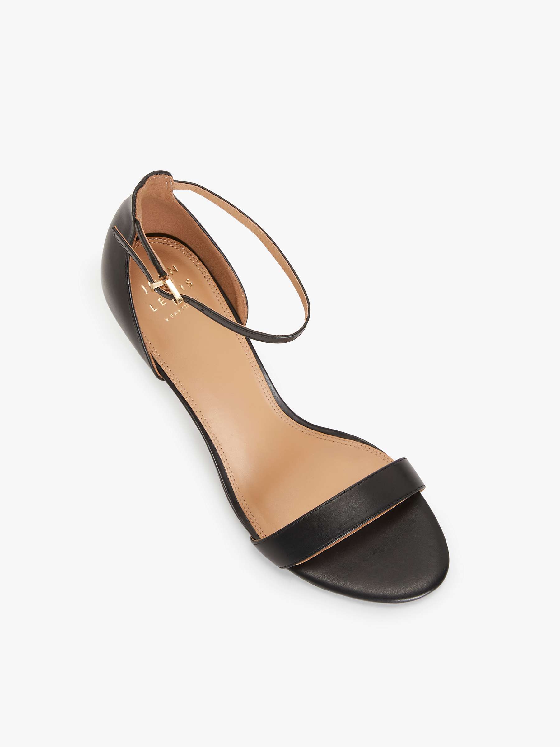 Buy John Lewis Merry Leather Stiletto Heel Sandals Online at johnlewis.com