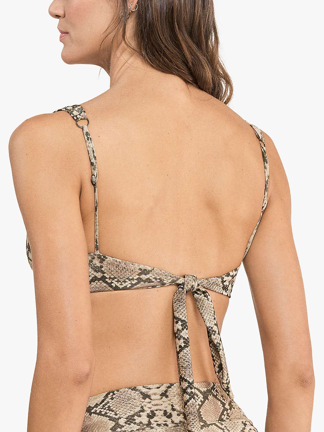 Buy Maaji Python Bailey Underwired Bikini Top, Multi Online at johnlewis.com