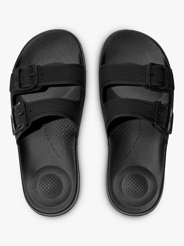 FitFlop IQushion Slider Sandals, All Black