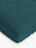 John Lewis Soft & Silky 400 Thread Count Egyptian Cotton Deep Fitted Sheet, Teal