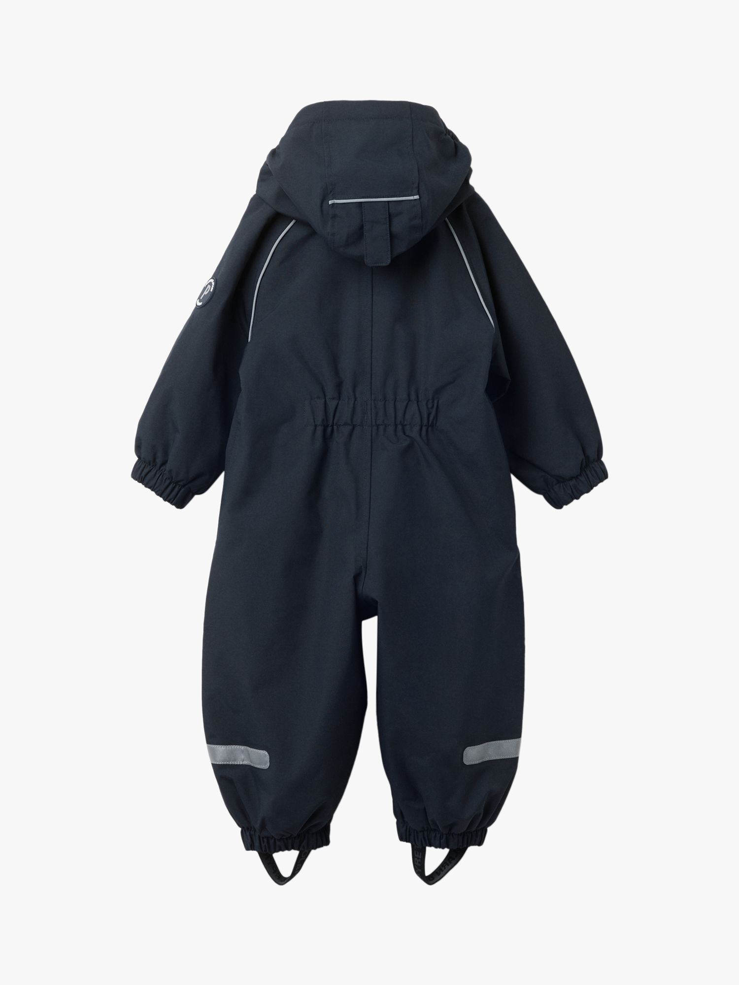Buy Polarn O. Pyret Baby Shell Overall, Navy Online at johnlewis.com