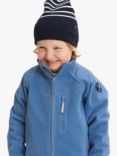 Polarn O. Pyret Kids' Zip Up Fleece Jacket, Blue