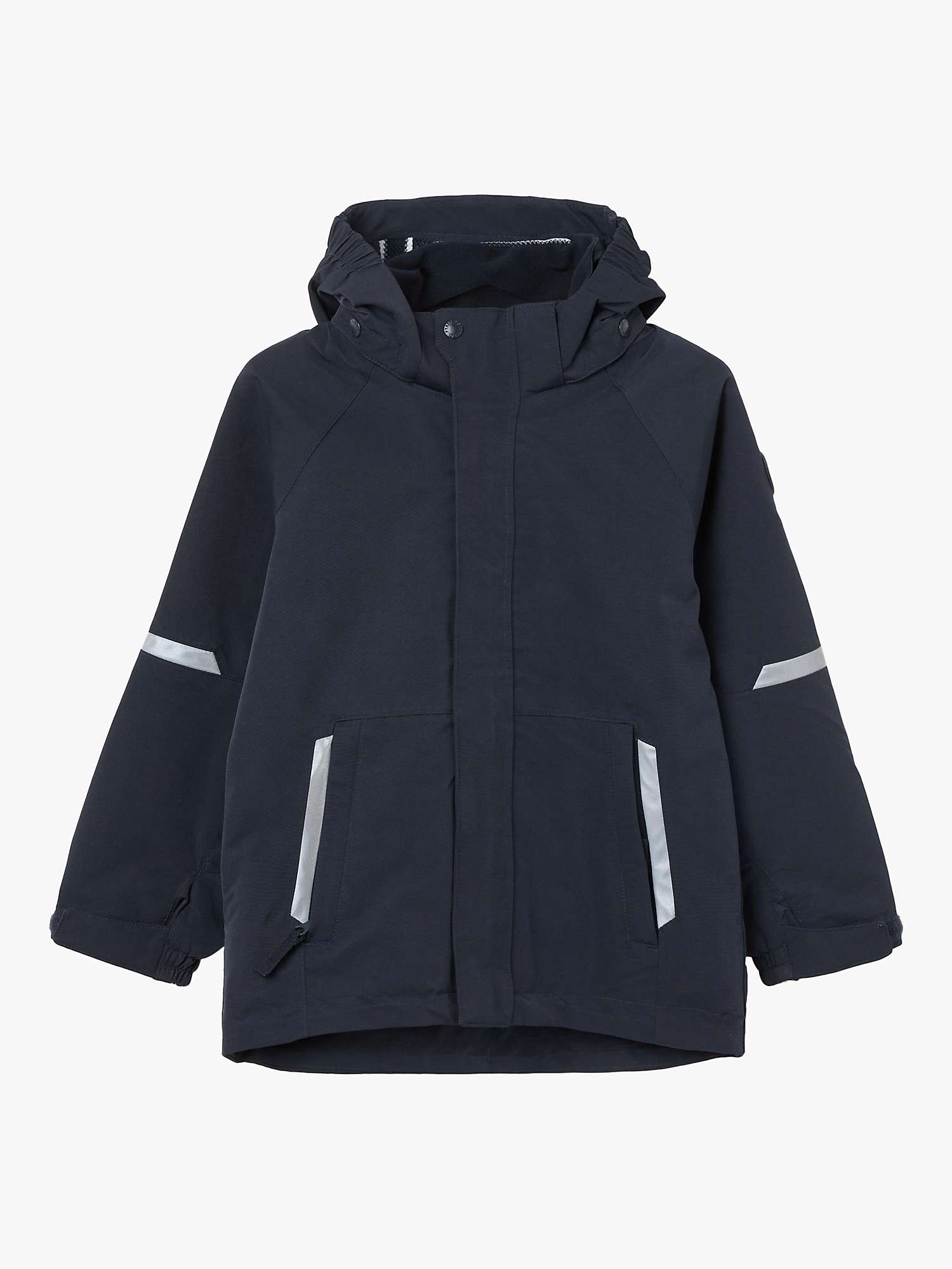 Buy Polarn O. Pyret Kids' Wind & Waterproof Shell Coat, Blue Online at johnlewis.com