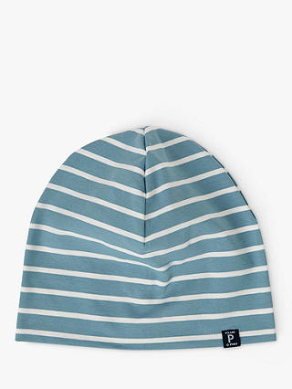 Polarn O. Pyret Baby Organic Cotton Stripe Beanie Hat