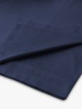 John Lewis Soft & Silky 400 Thread Count Egyptian Cotton Flat Sheet, Midnight