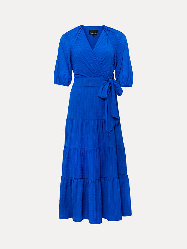 Phase Eight Morven Wrap Midi Dress, Cobalt