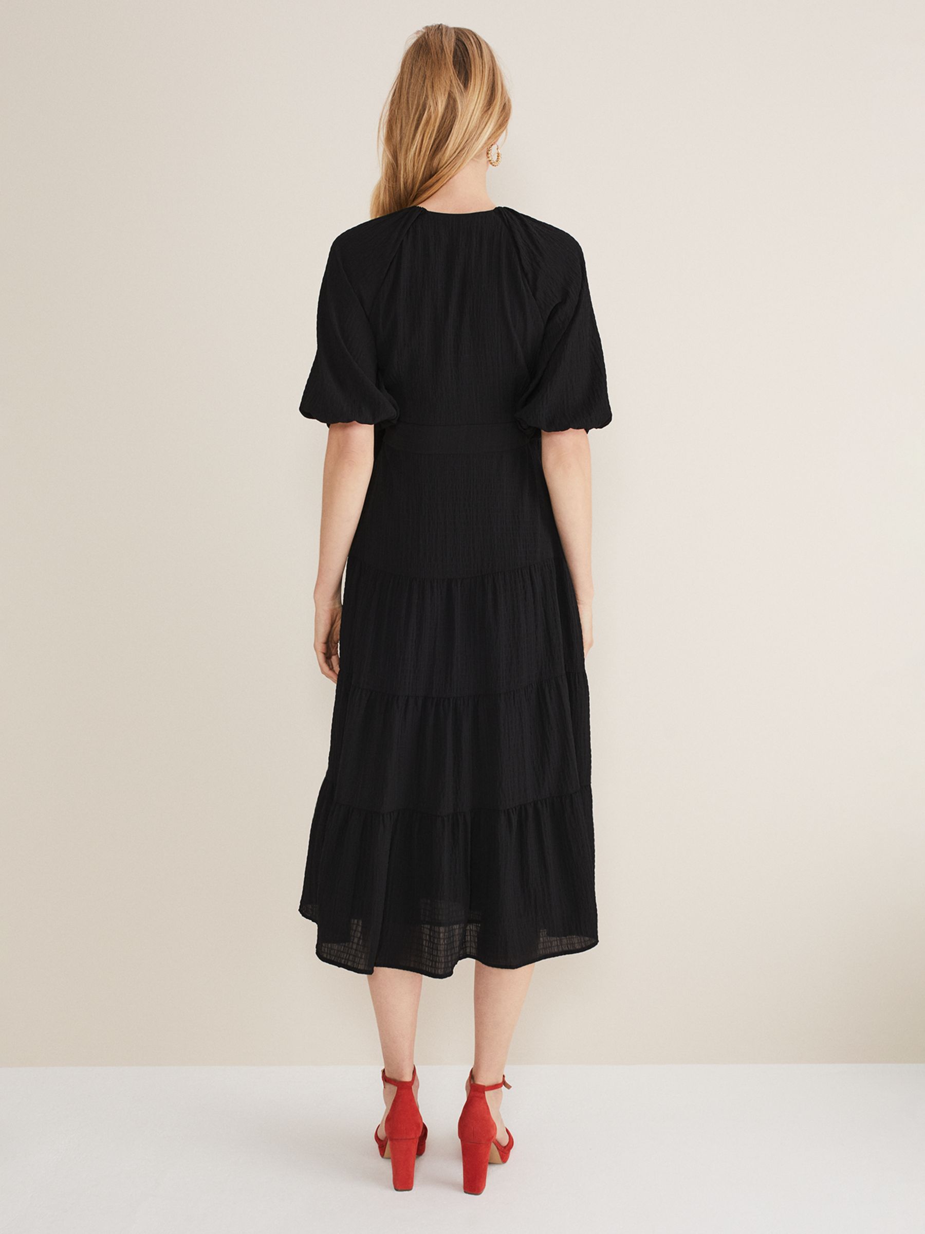 Buy Phase Eight Morven Wrap Midi Dress Online at johnlewis.com