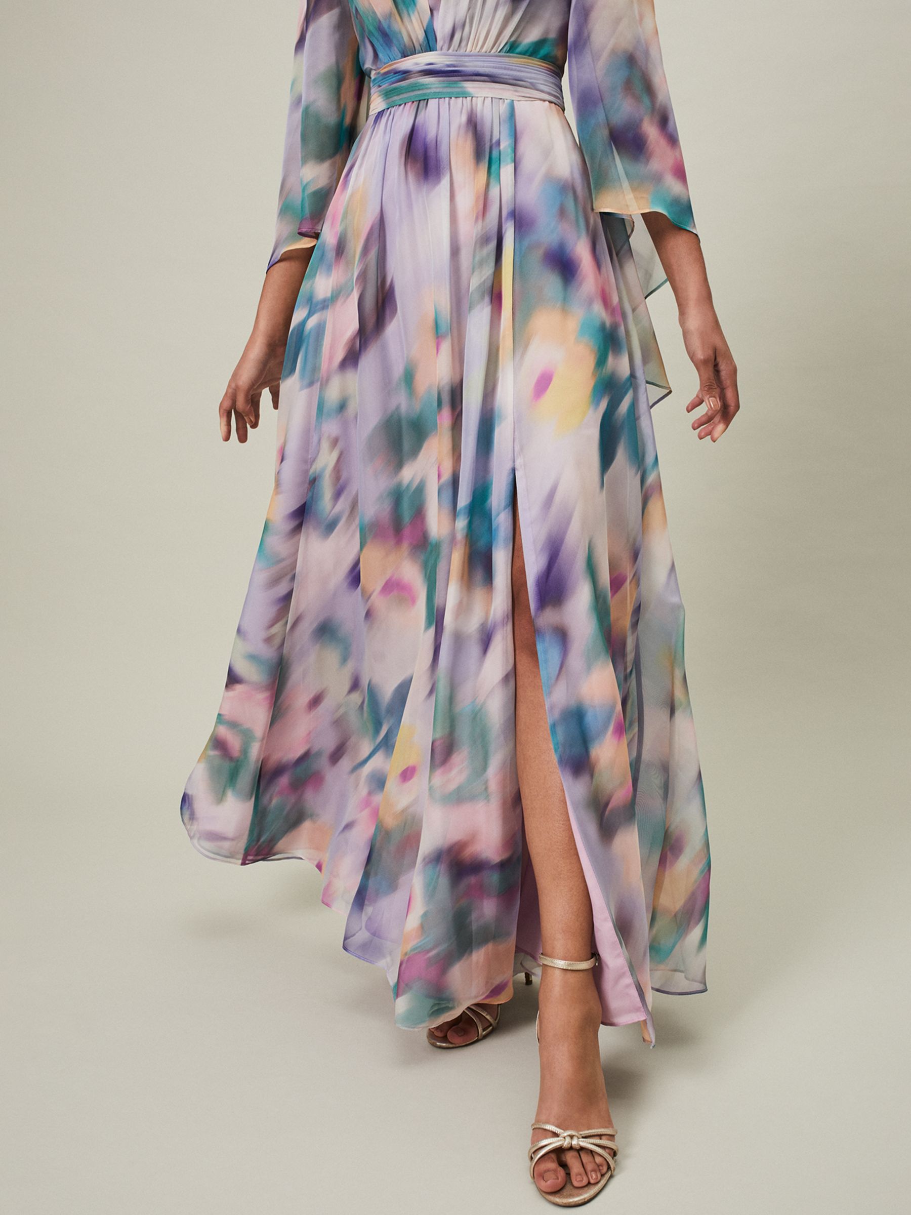 Buy Phase Eight Selene Printed Maxi Dress, Multi Online at johnlewis.com