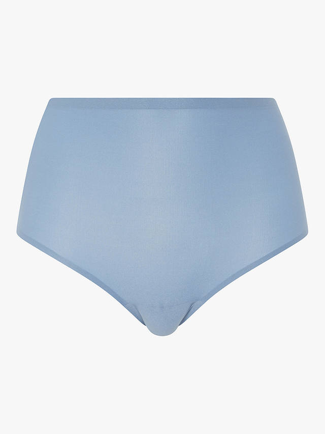 Chantelle Soft Stretch High Waisted Knickers, Blue Mist