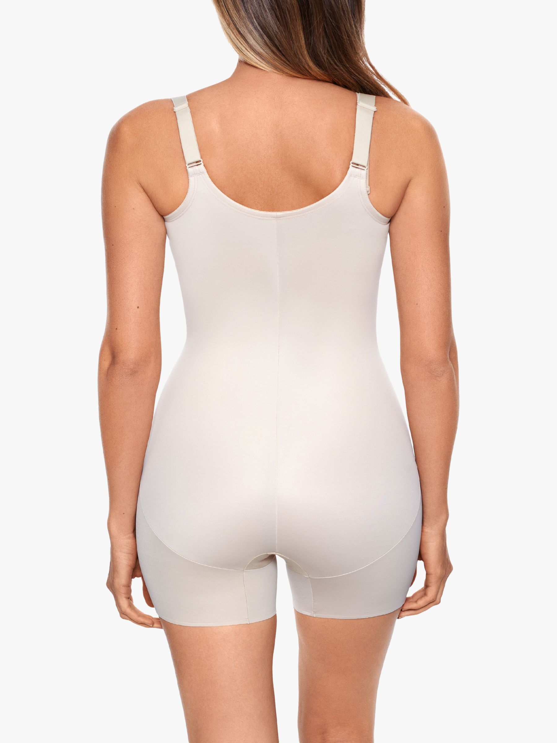 MIRACLESUIT Shapewear FIT & FIRM Bodysuit EXTRA FIRM Spanx Body Shaper NUDE  2X