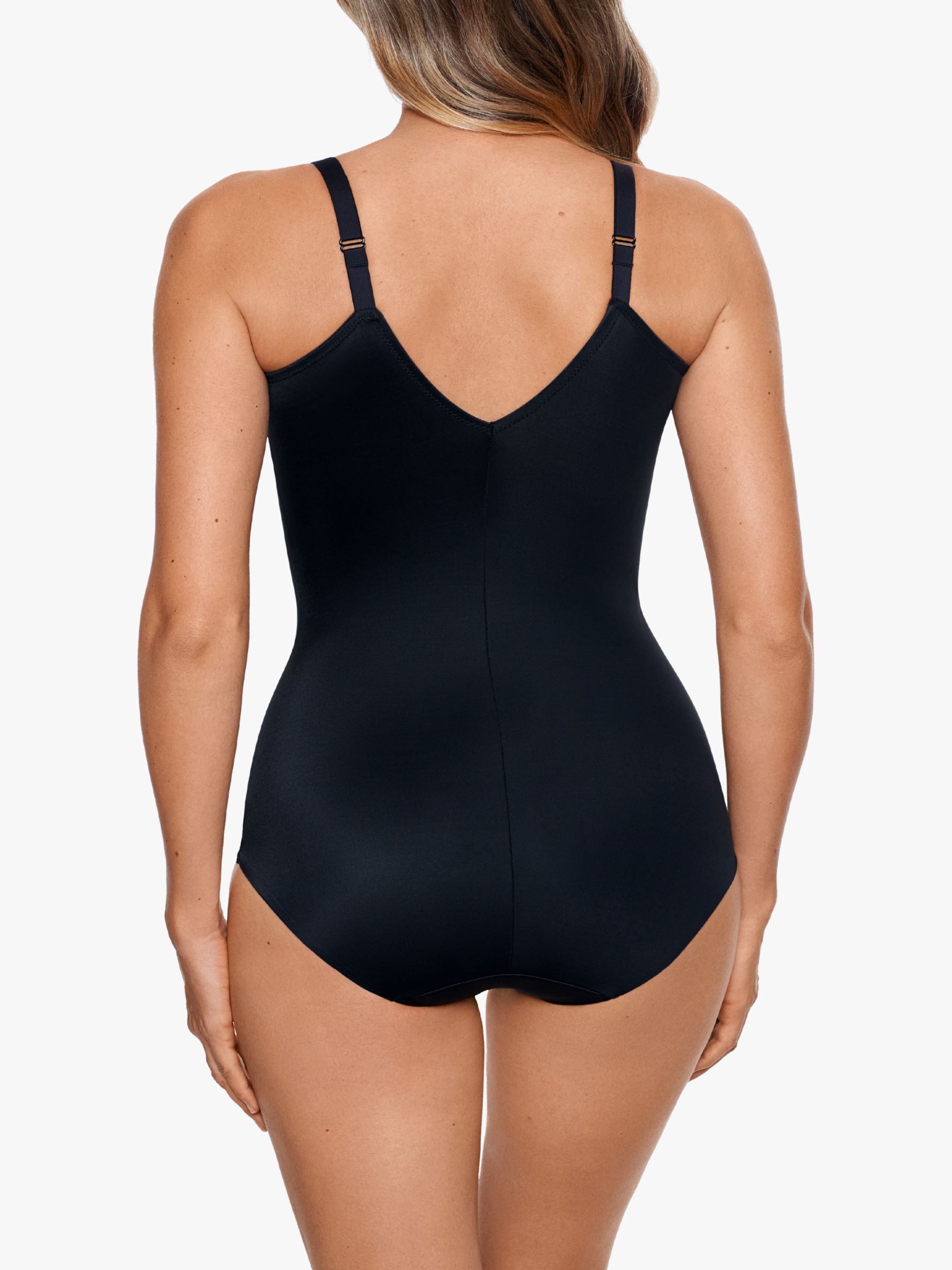 Miraclesuit LYCRA® FitSense™ Bodysuit, Black at John Lewis & Partners