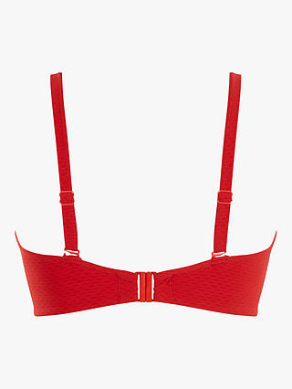 Panache Marianna Bandeau Bikini Top, Crimson