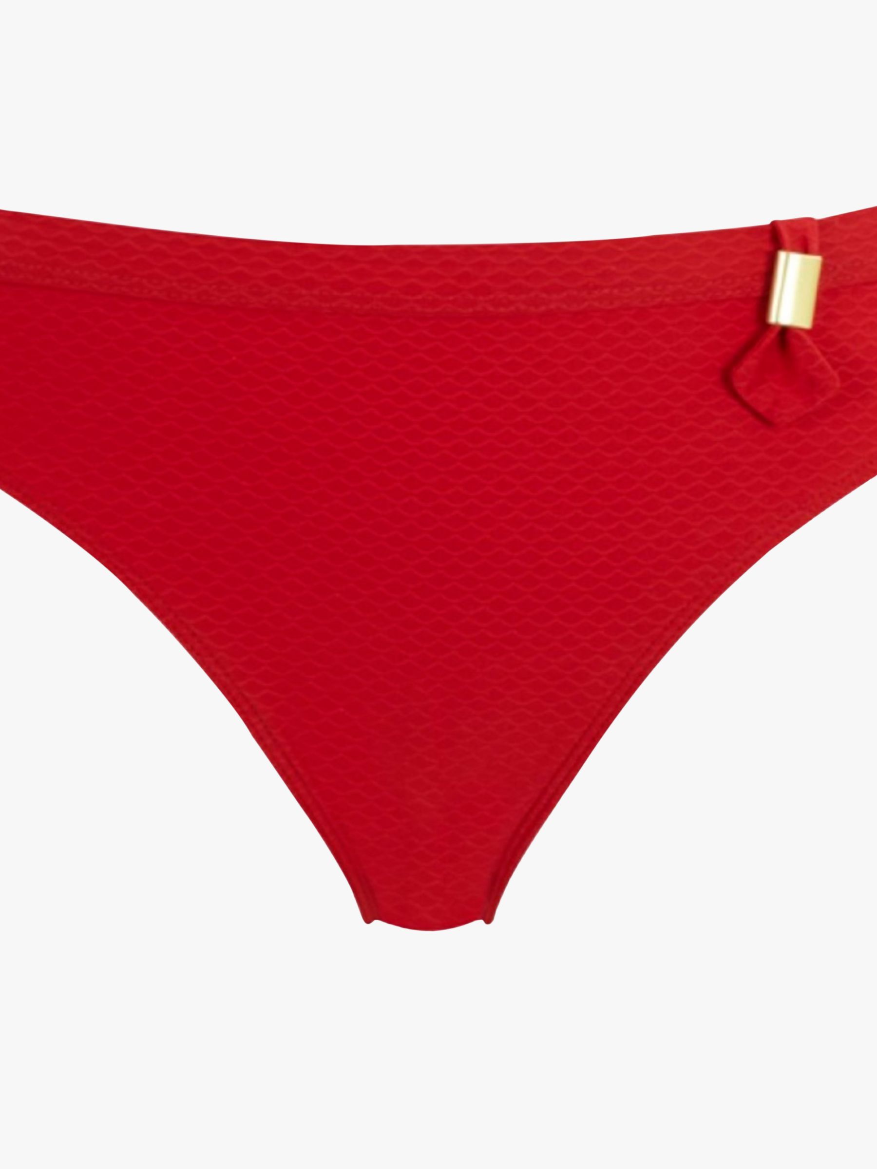 Panache Marianna Classic Bikini Bottoms, Crimson, 10