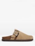 hush Catalina Suede Mule Slippers, Brown