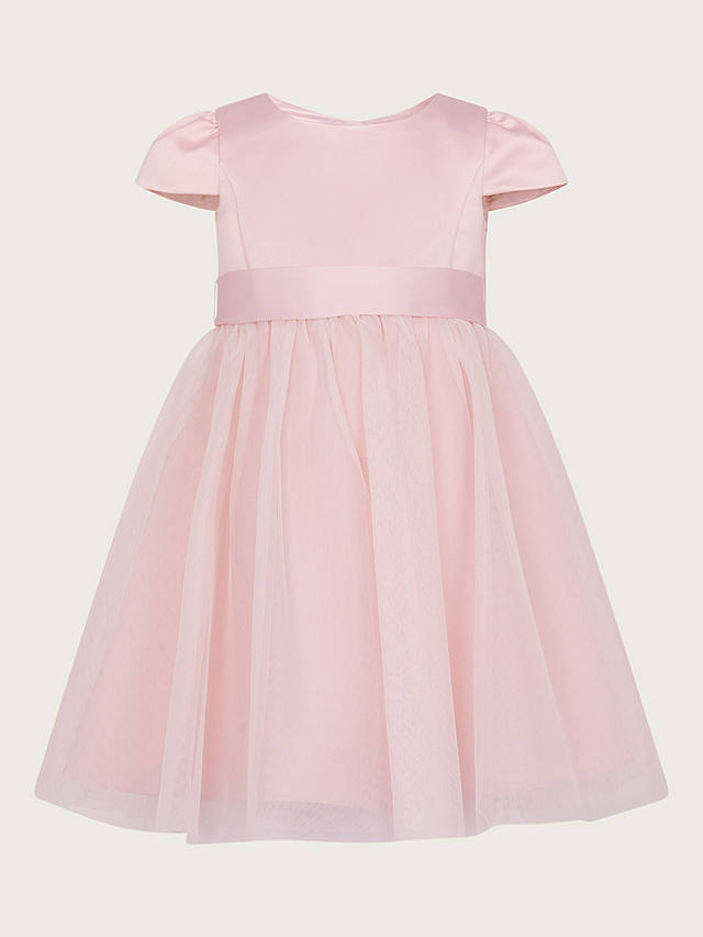 Monsoon Baby Sew Tulle Bridesmaids Dress, Pink