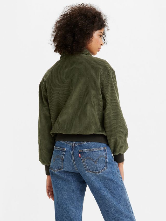 Levi's 90's Mom Jacket, Thyme, XS