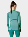 Sweaty Betty Linear Base Layer Top, Wave Green