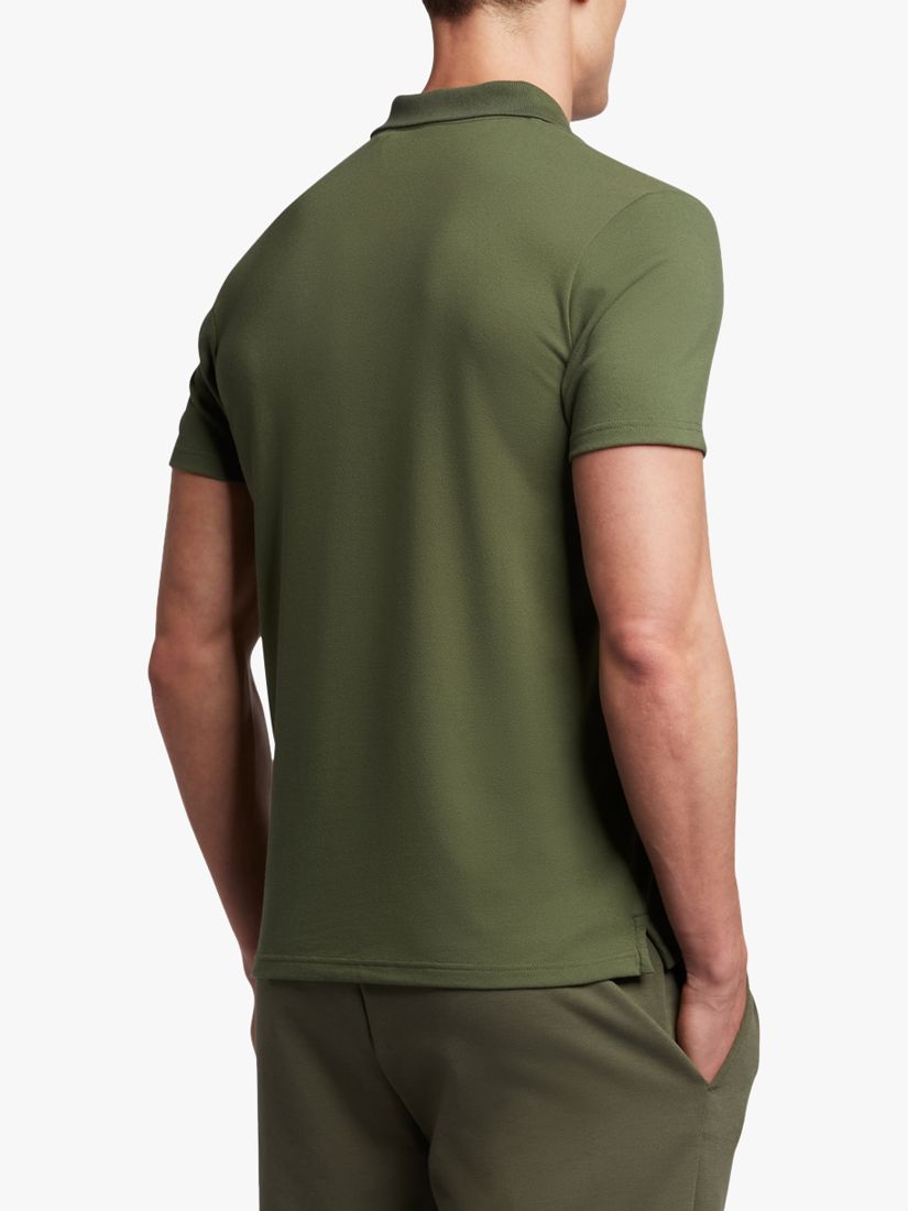 Lyle & Scott Sport Short Sleeve Polo Shirt, Green, XS