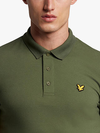 Lyle & Scott Sport Short Sleeve Polo Shirt, Green