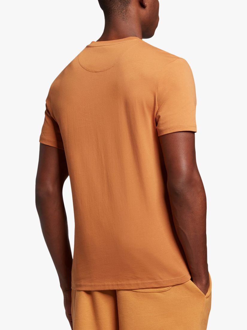 Lyle & Scott Plain Cotton T-Shirt, Saltburn, XS