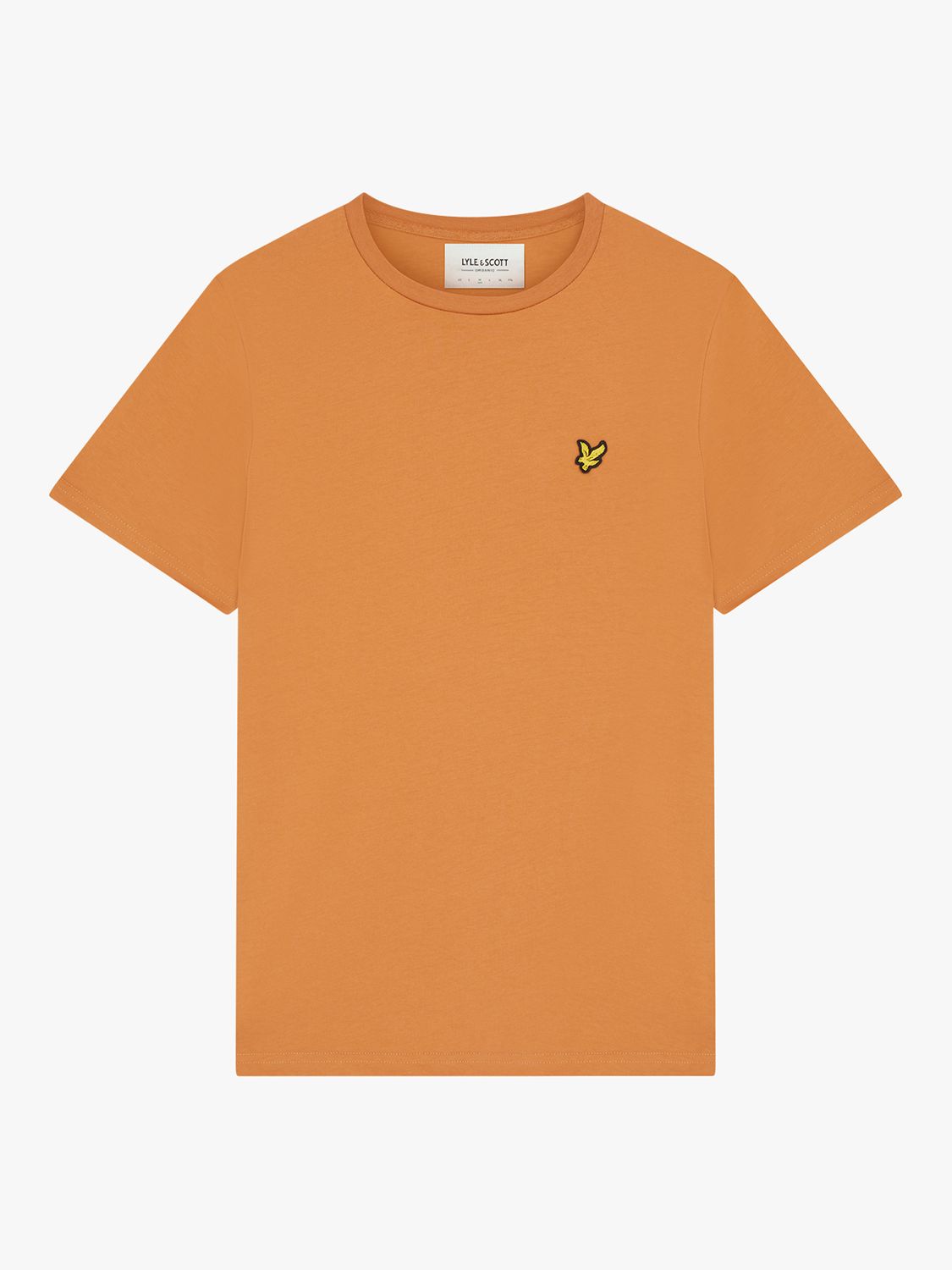 Lyle & Scott Plain Cotton T-Shirt, Saltburn, XS