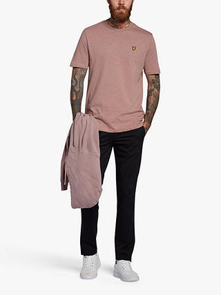 Lyle & Scott Slub Short Sleeve T-Shirt, Pink