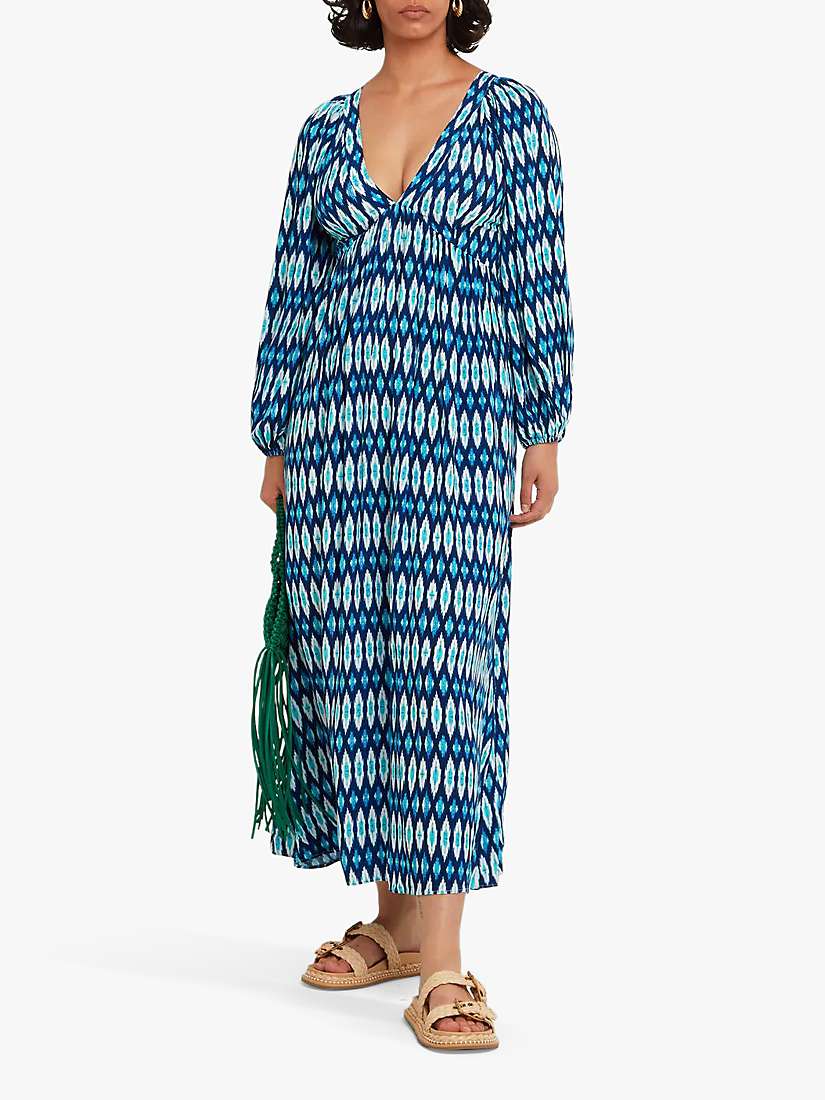 Buy o.p.t Dolo Midi Dress, Blue Online at johnlewis.com