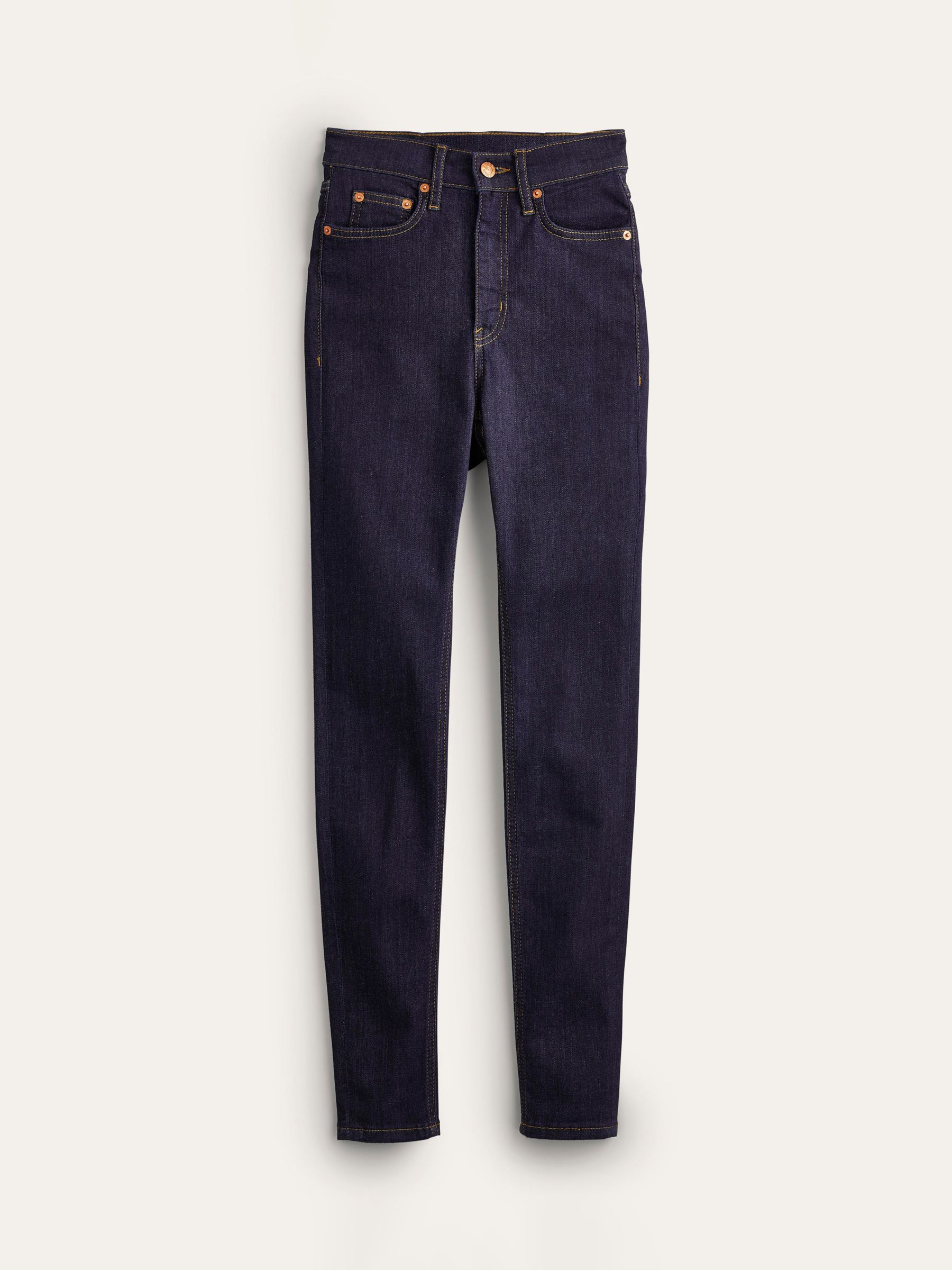 Boden Stretch Skinny Jeans, Indigo at John Lewis & Partners