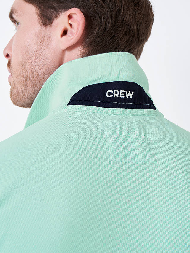 Crew Clothing Classic Pique Polo Shirt, Mint Green