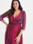 Scarlett & Jo Verity Maxi Gown Dress, Wine