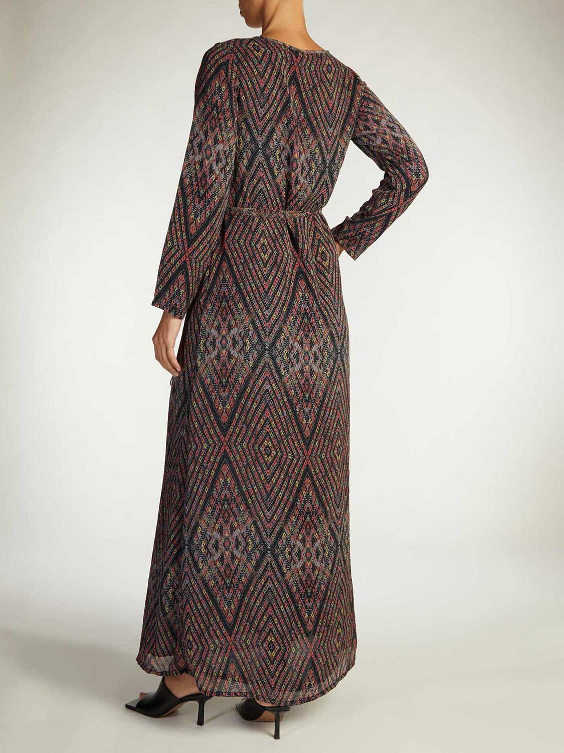 Buy Aab Kaleidoscope Maxi Dress, Brown/Multi Online at johnlewis.com