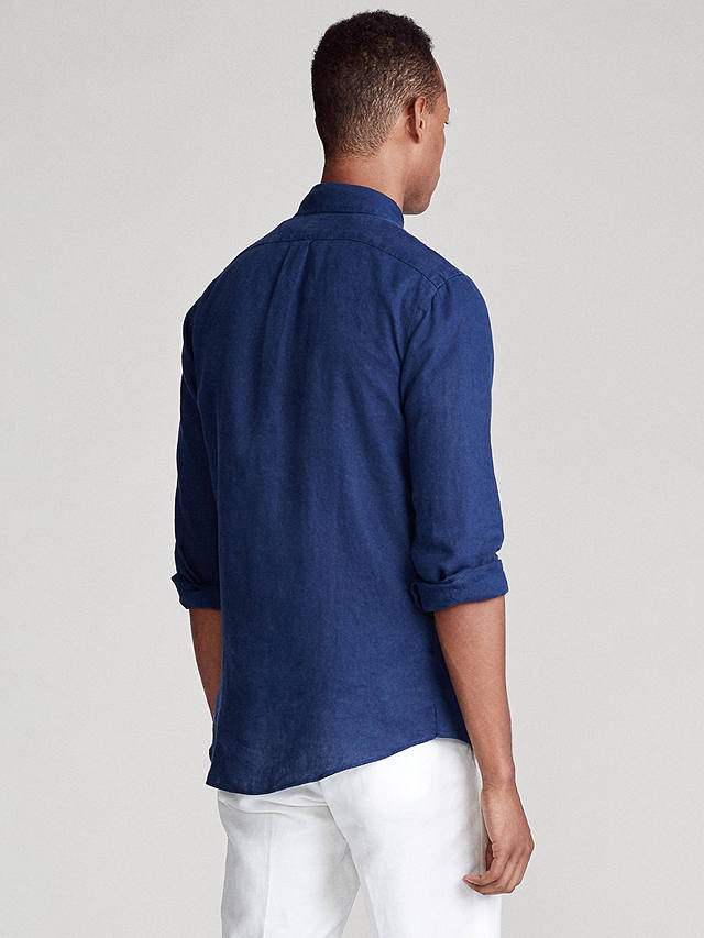 Polo Ralph Lauren Linen Shirt, Newport Navy