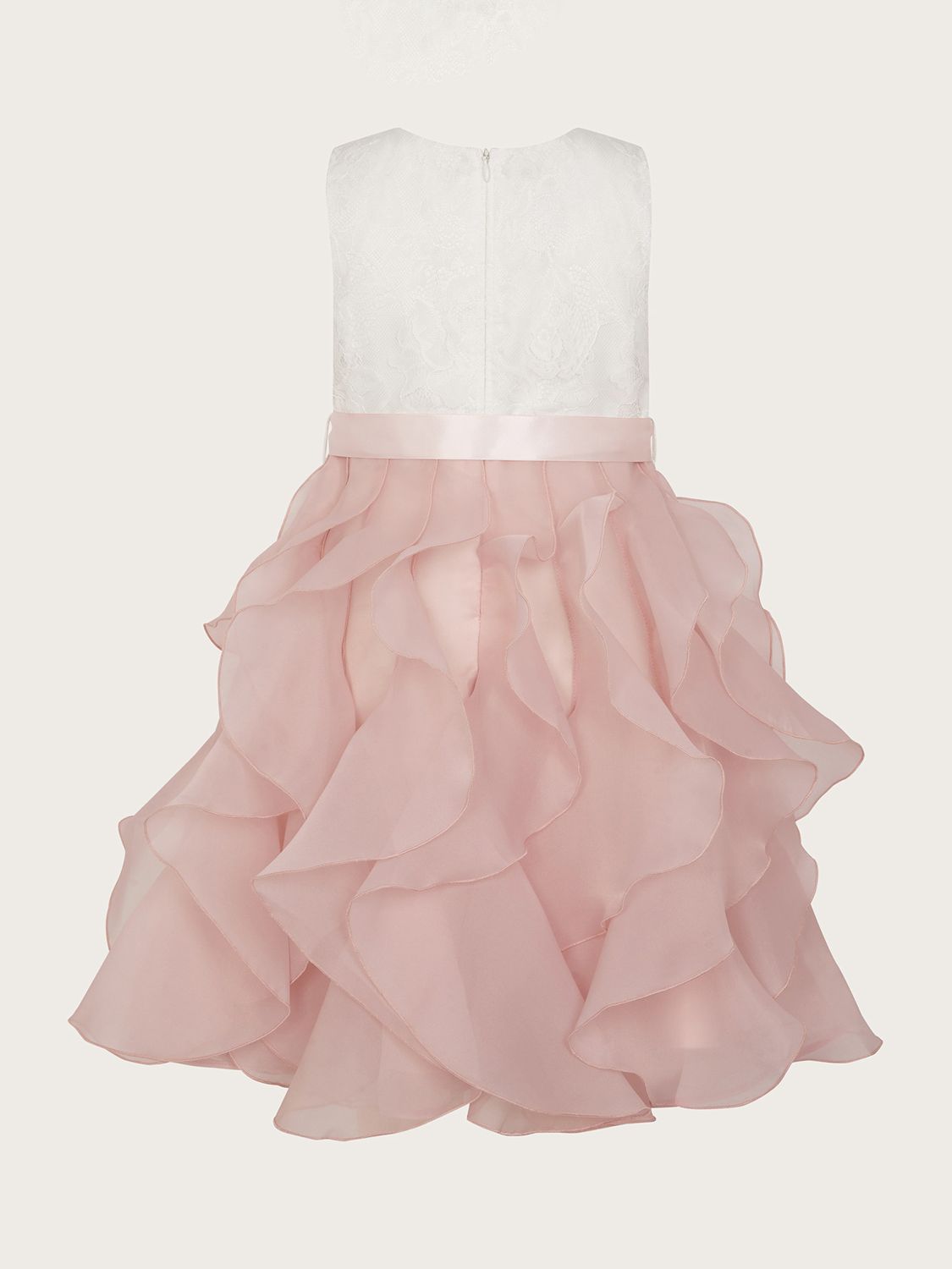 Buy Monsoon Kids' Lace Ruffle Dress Online at johnlewis.com