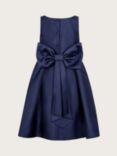 Monsoon Kids' Holly Duchess Twill Bridesmaids Dress, Navy