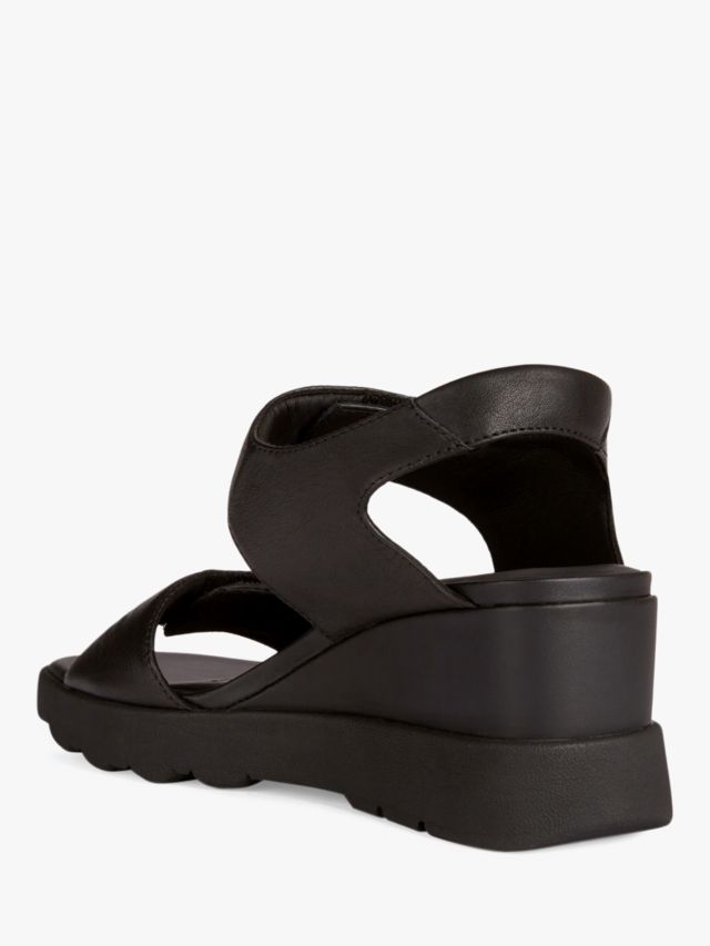 Geox® SPHERICA modèle EC6: Sandales Compensées Or Femme