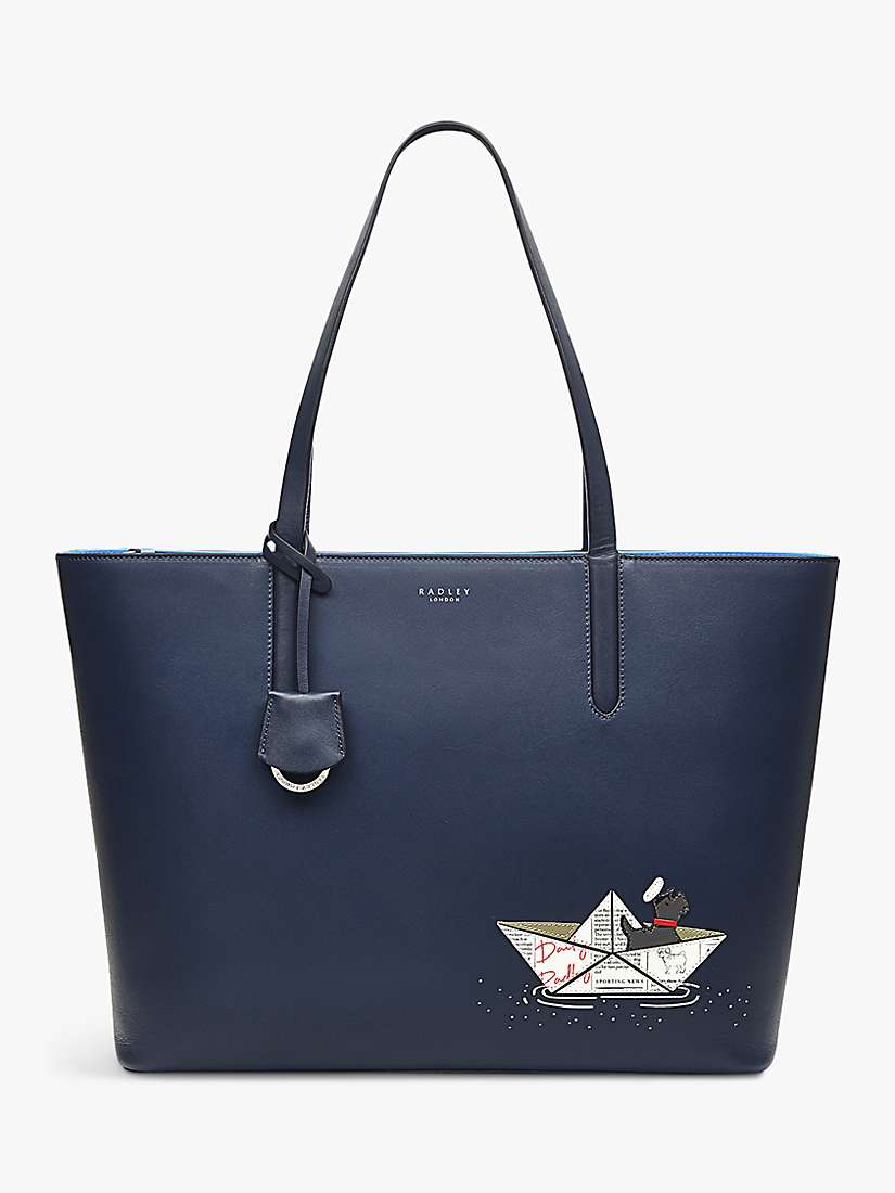 Radley Sail Away Signature Leather Tote Bag at John Lewis & Partners