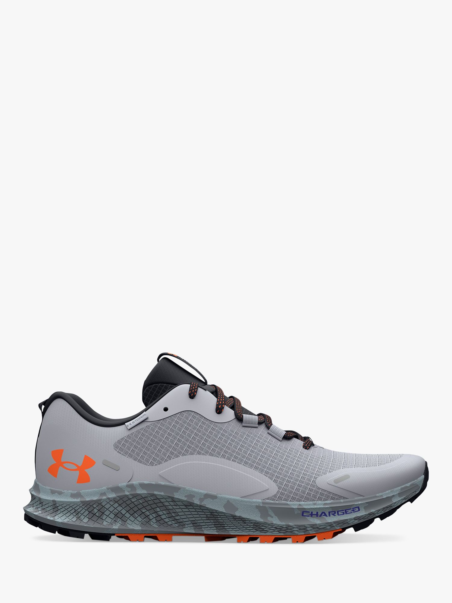 Under Armour Charged Bandit 2 Trail Running Shoes, Mod Grey/Black at & Partners