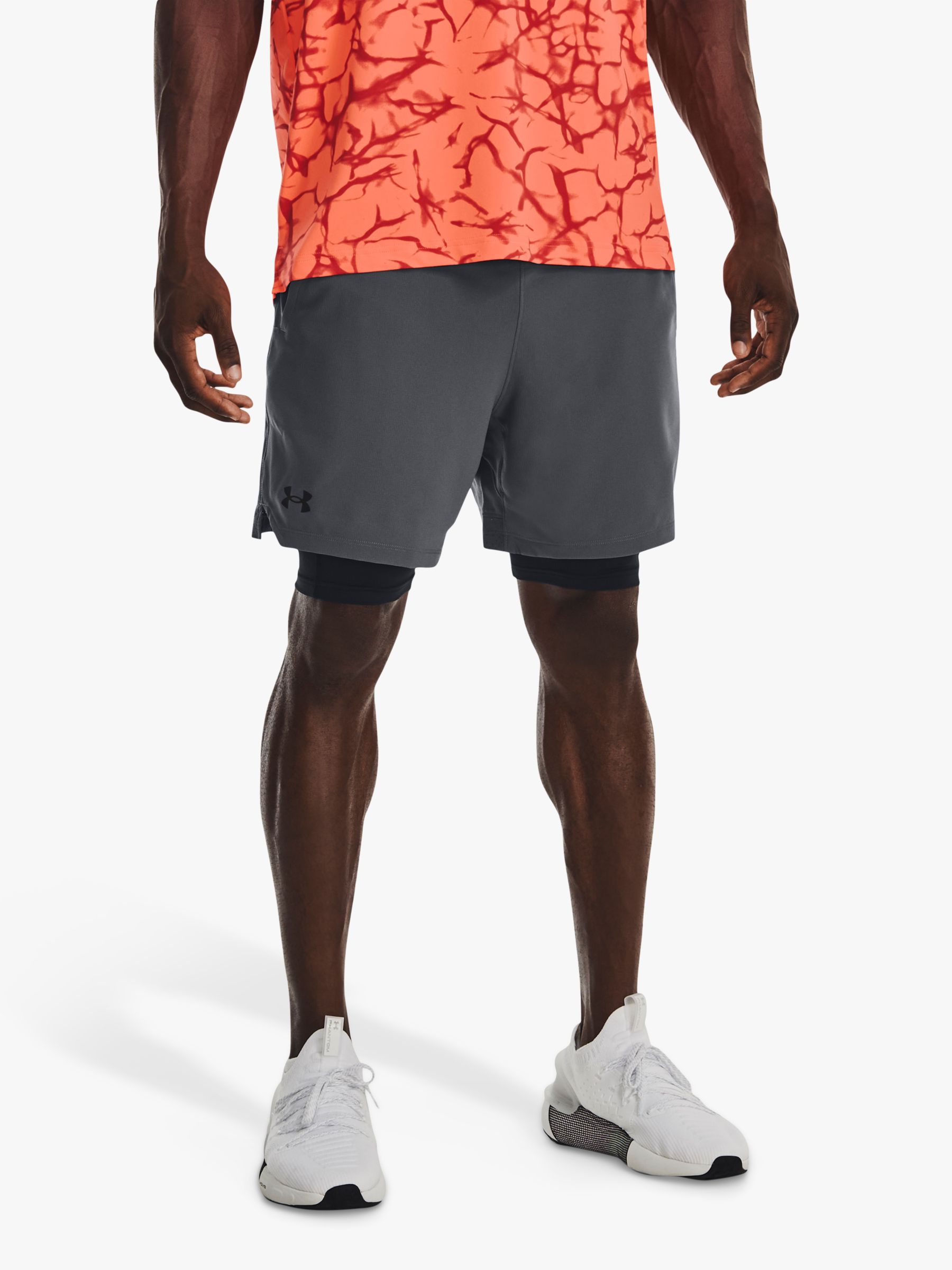 Under Armour Vanish Woven 2-in-1 Gym Shorts at John Lewis & Partners