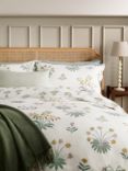 John Lewis Florence Washed Cotton Duvet Cover Set