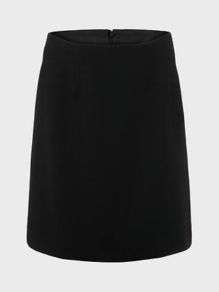Hobbs Mia A-Line Mini Skirt, Black