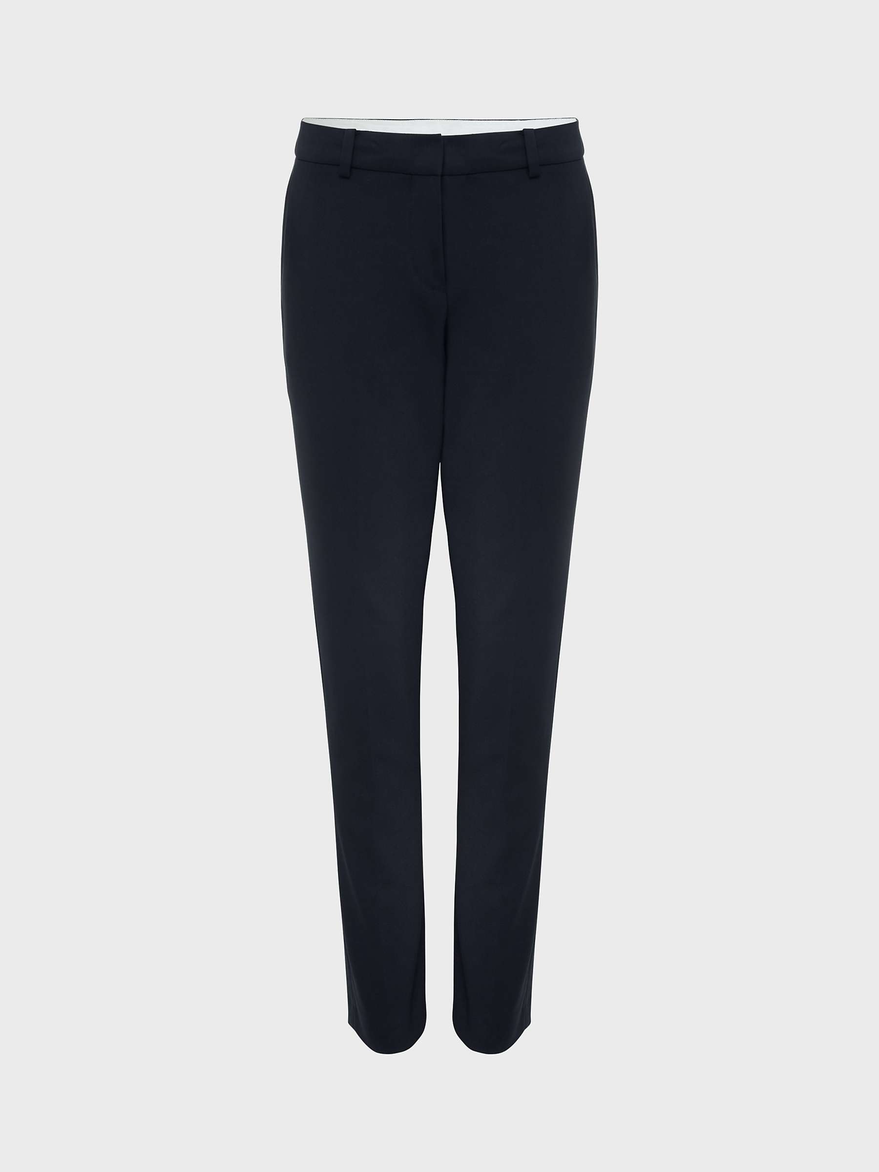 Buy Hobbs Quin Tapered Trousers, Navy Online at johnlewis.com