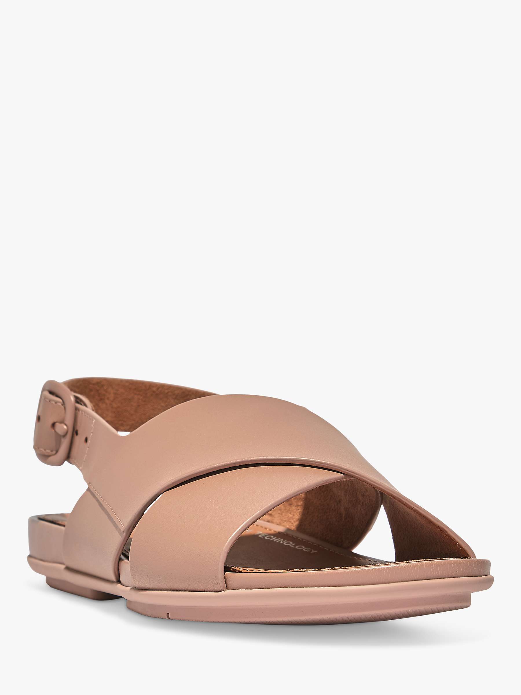 Buy FitFlop Gracie Leather Back Sandals Online at johnlewis.com