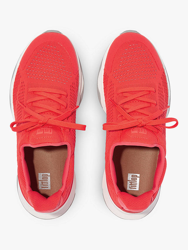 FitFlop Vitamin FFX Lace Up Trainers, Neon Orange