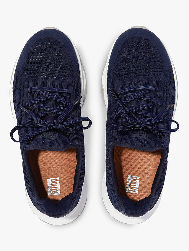 FitFlop Vitamin FFX Lace Up Trainers, Midnight Navy Mix