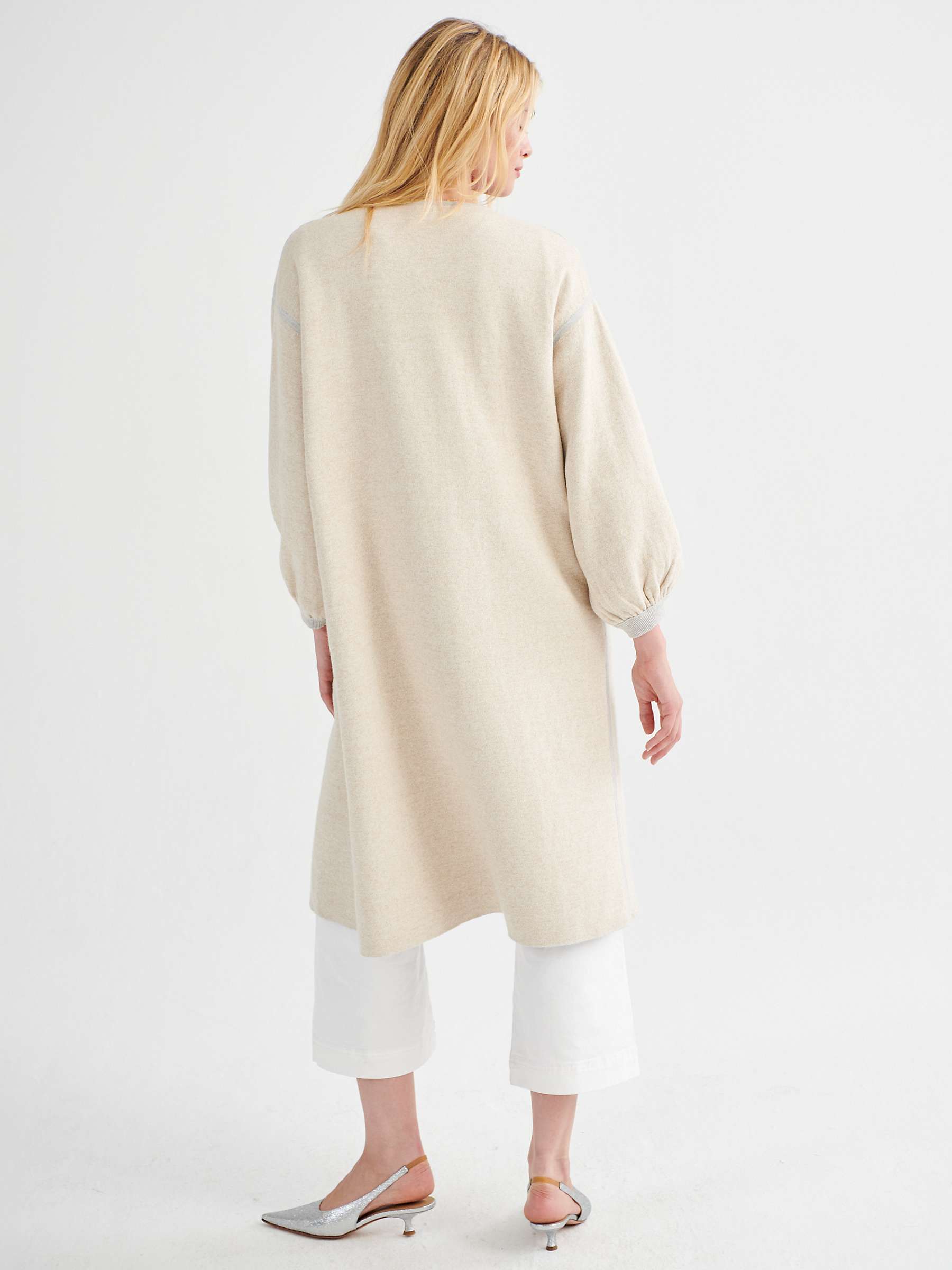 Buy NRBY Kate Longline Reversible Cardigan Online at johnlewis.com