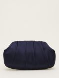 John Lewis Weaved Clutch Bag, Navy