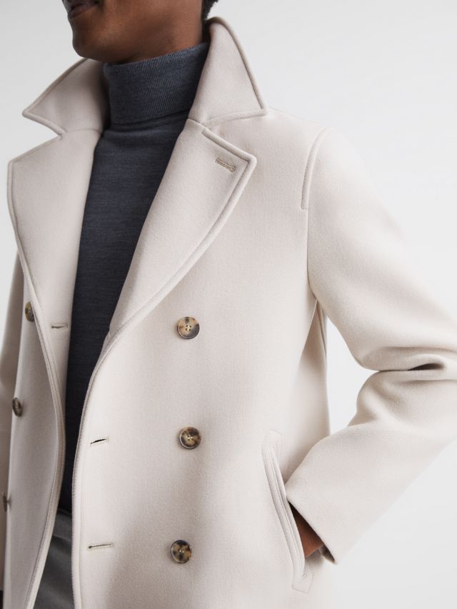 Reiss on sale cream coat