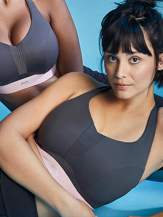 Panache Ultra Perform Wired Sports Bra, Charcoal